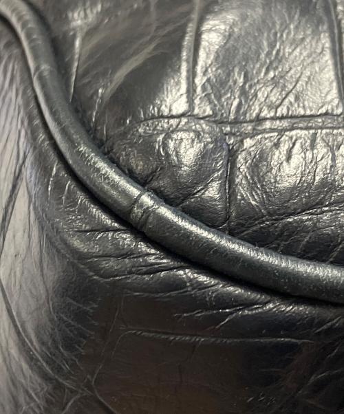 PELLE MORBIDA（ペッレモルビダ）PELLE MORBIDA (ペッレモルビダ) トートバッグ ネイビーの古着・服飾アイテム