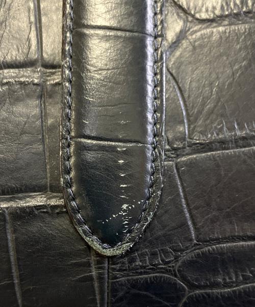 PELLE MORBIDA（ペッレモルビダ）PELLE MORBIDA (ペッレモルビダ) トートバッグ ネイビーの古着・服飾アイテム