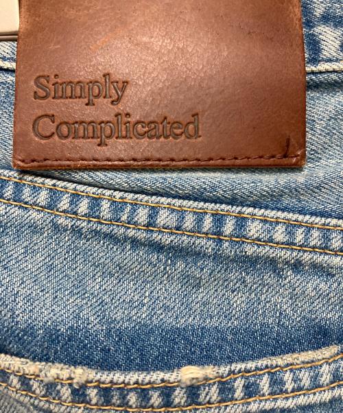 SIMPLY COMPLICATED（シンプリーコンプリケイティド）SIMPLY COMPLICATED (シンプリーコンプリケイティド) デニムパンツ ブルー サイズ:32の古着・服飾アイテム