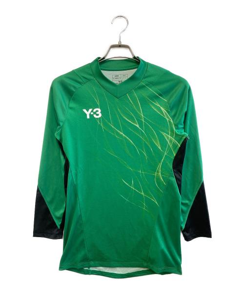 Y-3（ワイスリー）Y-3 (ワイスリー) サッカーユニフォーム グリーン サイズ:M 未使用品の古着・服飾アイテム