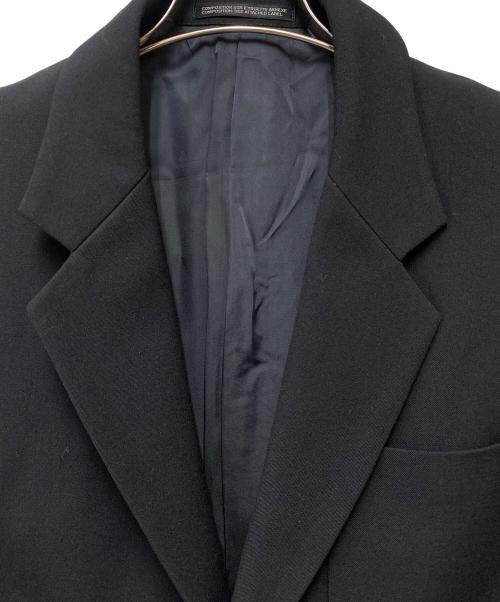 YOHJI YAMAMOTO（ヨウジヤマモト）YOHJI YAMAMOTO (ヨウジヤマモト) テーラードジャケット ブラック サイズ:Sの古着・服飾アイテム