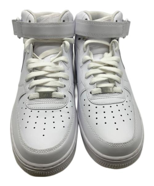 NIKE（ナイキ）NIKE (ナイキ) ハイカットスニーカー ホワイト サイズ:27.5の古着・服飾アイテム