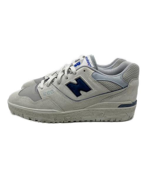 NEW BALANCE（ニューバランス）NEW BALANCE (ニューバランス) ローカットスニーカー グレー×ネイビー サイズ:28の古着・服飾アイテム