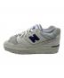 NEW BALANCE (ニューバランス) ローカットスニーカー グレー×ネイビー サイズ:28：8000円
