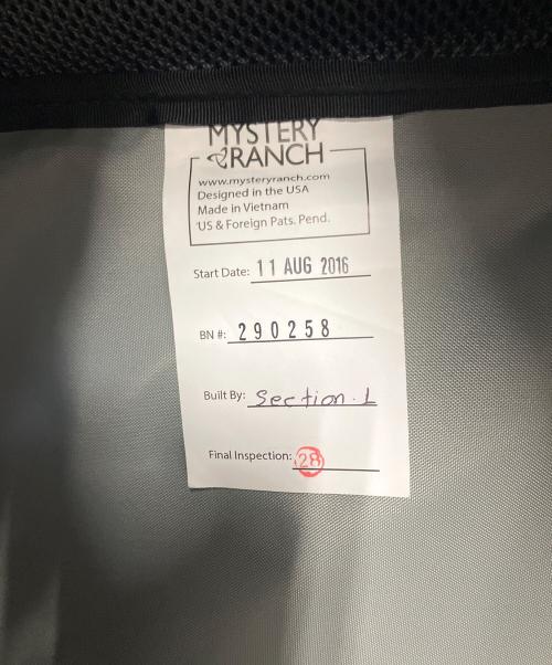 MYSTERY RANCH（ミステリーランチ）MYSTERY RANCH (ミステリーランチ) ダッフルバッグ グレーの古着・服飾アイテム