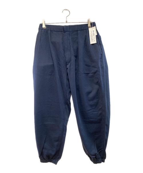 nanamica（ナナミカ）nanamica (ナナミカ) Cotton Wool Twill Track Pants ネイビー サイズ:30 未使用品の古着・服飾アイテム