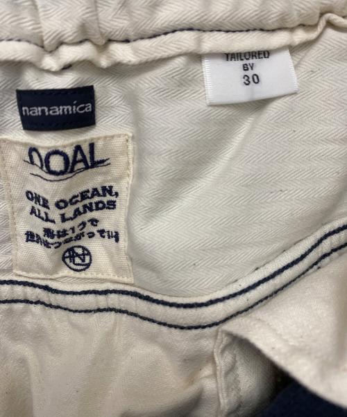 nanamica（ナナミカ）nanamica (ナナミカ) Cotton Wool Twill Track Pants ネイビー サイズ:30 未使用品の古着・服飾アイテム