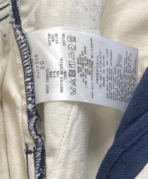 nanamica（ナナミカ）nanamica (ナナミカ) Cotton Wool Twill Track Pants ネイビー サイズ:30 未使用品の古着・服飾アイテム
