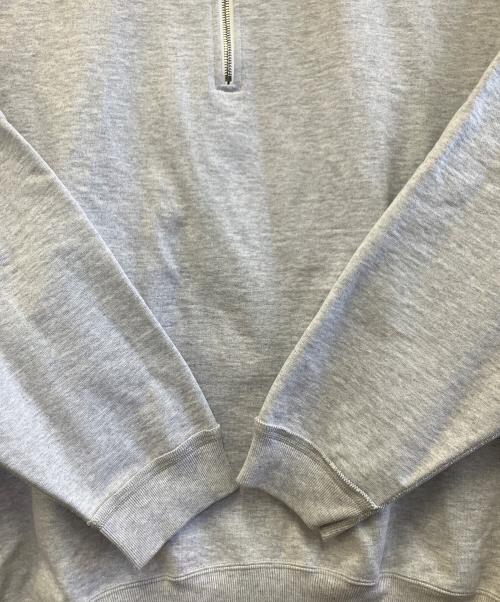 MARKWARE（マーカウェア）MARKWARE (マーカウェア) ハーフジップスウェット グレー サイズ:1の古着・服飾アイテム