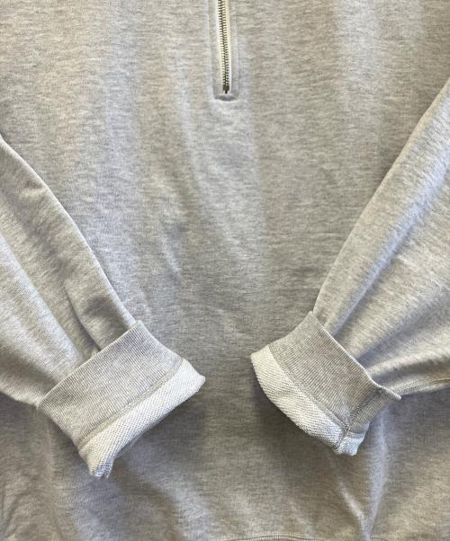 MARKWARE（マーカウェア）MARKWARE (マーカウェア) ハーフジップスウェット グレー サイズ:1の古着・服飾アイテム