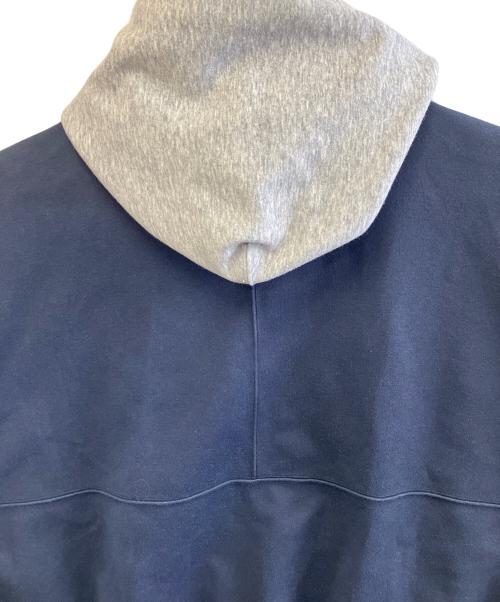 THE NORTHFACE PURPLELABEL（ザ・ノースフェイス パープルレーベル）THE NORTHFACE PURPLELABEL (ザ・ノースフェイス パープルレーベル) プルオーバーパーカー ネイビー×グレー サイズ:Lの古着・服飾アイテム