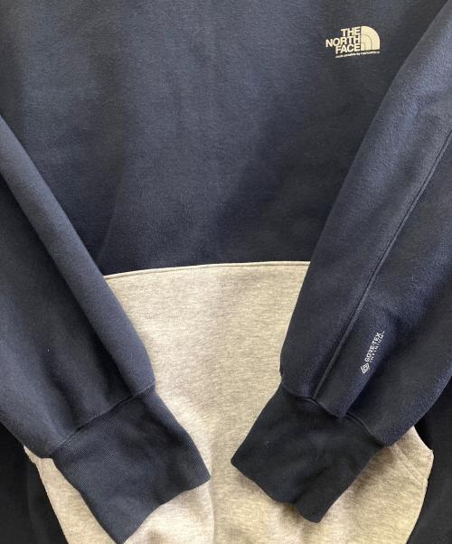 THE NORTHFACE PURPLELABEL（ザ・ノースフェイス パープルレーベル）THE NORTHFACE PURPLELABEL (ザ・ノースフェイス パープルレーベル) プルオーバーパーカー ネイビー×グレー サイズ:Lの古着・服飾アイテム