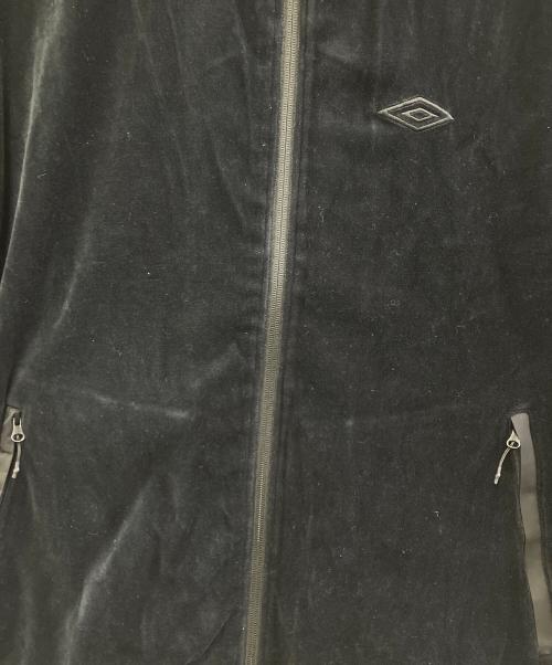 WHITE MOUNTAINEERING（ホワイトマウンテ二アニング）WHITE MOUNTAINEERING (ホワイトマウンテ二アニング) UMBRO (アンブロ) ベロアブルゾン ネイビー サイズ:Lの古着・服飾アイテム