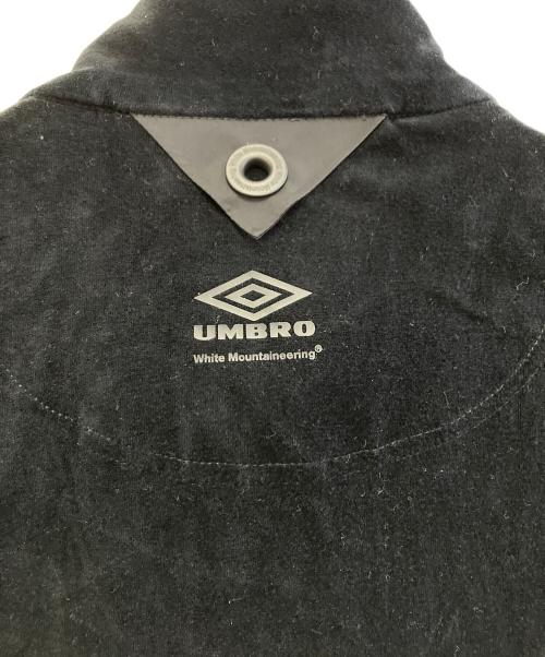 WHITE MOUNTAINEERING（ホワイトマウンテ二アニング）WHITE MOUNTAINEERING (ホワイトマウンテ二アニング) UMBRO (アンブロ) ベロアブルゾン ネイビー サイズ:Lの古着・服飾アイテム