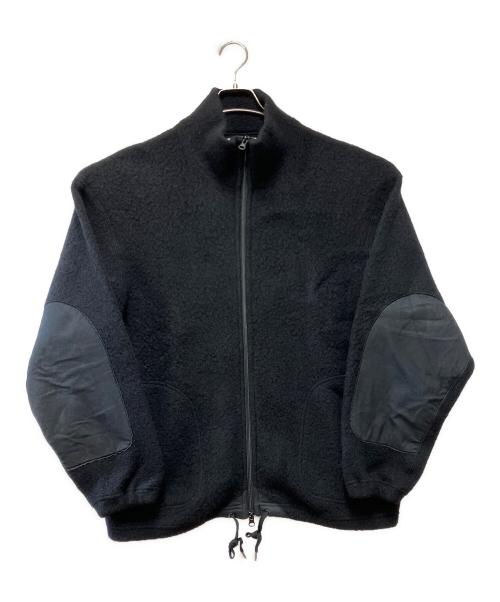 MARKA（マーカ）MARKA (マーカ) ZIP UP CARDIGAN WOOL PILE SHEEP ブラック サイズ:1の古着・服飾アイテム