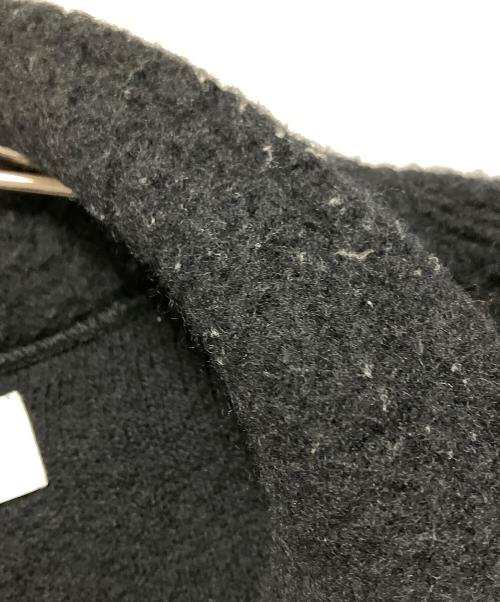 MARKA（マーカ）MARKA (マーカ) ZIP UP CARDIGAN WOOL PILE SHEEP ブラック サイズ:1の古着・服飾アイテム