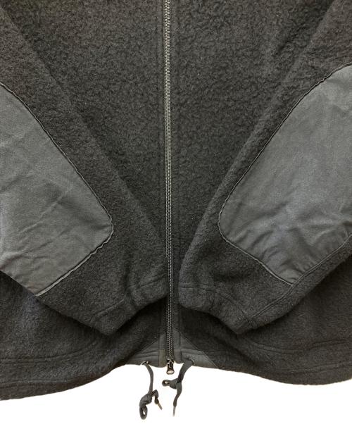 MARKA（マーカ）MARKA (マーカ) ZIP UP CARDIGAN WOOL PILE SHEEP ブラック サイズ:1の古着・服飾アイテム