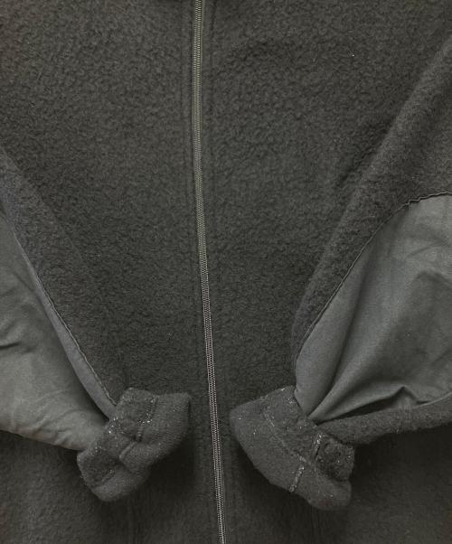 MARKA（マーカ）MARKA (マーカ) ZIP UP CARDIGAN WOOL PILE SHEEP ブラック サイズ:1の古着・服飾アイテム