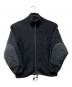 MARKA（マーカ）の古着「ZIP UP CARDIGAN WOOL PILE SHEEP」｜ブラック