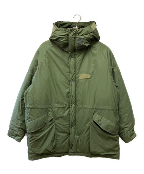 N.HOOLYWOOD（エヌ ハリウッド）N.HOOLYWOOD (エヌ ハリウッド) HOOD COAT グリーン サイズ:38の古着・服飾アイテム