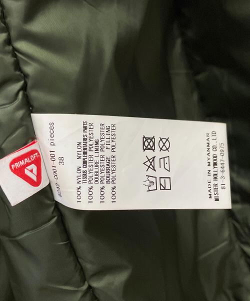 N.HOOLYWOOD（エヌ ハリウッド）N.HOOLYWOOD (エヌ ハリウッド) HOOD COAT グリーン サイズ:38の古着・服飾アイテム