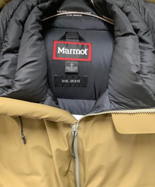 MARMOT（マーモット）MARMOT (マーモット) vainl archive (ヴァイナルアーカイブ) ダウンジャケット ベージュ サイズ:Mの古着・服飾アイテム