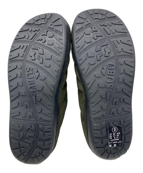 WHITE MOUNTAINEERING（ホワイトマウンテ二アニング）WHITE MOUNTAINEERING (ホワイトマウンテ二アニング) SUBU (スブ) サンダル グリーン サイズ:2の古着・服飾アイテム