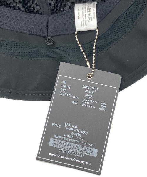 WHITE MOUNTAINEERING（ホワイトマウンテ二アニング）WHITE MOUNTAINEERING (ホワイトマウンテ二アニング) BLK (BLK) ハット ブラック 未使用品の古着・服飾アイテム