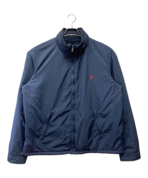 POLO RALPH LAUREN（ポロ・ラルフローレン）POLO RALPH LAUREN (ポロ・ラルフローレン) ブルゾン ネイビー サイズ:XXLの古着・服飾アイテム
