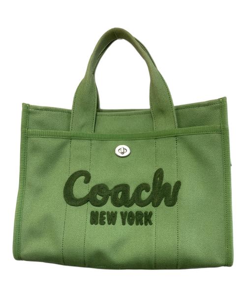 COACH（コーチ）COACH (コーチ) トートバッグ グリーンの古着・服飾アイテム