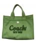 COACH（コーチ）の古着「トートバッグ」｜グリーン