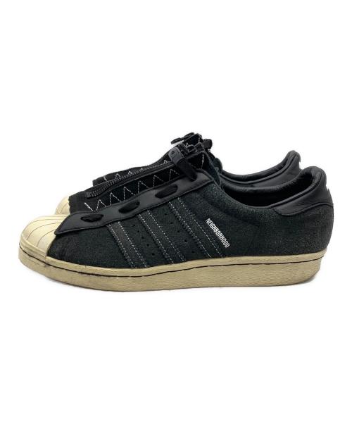 adidas（アディダス）adidas (アディダス) NEIGHBORHOOD (ネイバーフッド) スニーカー ブラック サイズ:26.5の古着・服飾アイテム