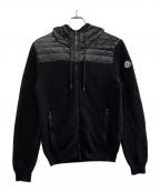 MONCLERモンクレール）の古着「MAGLIONE TRICOT KNIT CARDIGAN」｜ブラック
