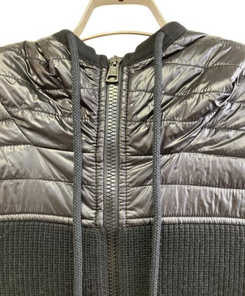 MONCLER（モンクレール）MONCLER (モンクレール) MAGLIONE TRICOT KNIT CARDIGAN ブラック サイズ:Mの古着・服飾アイテム