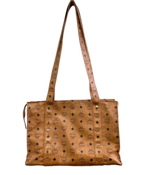 MCM（エムシーエム）MCM (エムシーエム) ショルダーバッグ ブラウンの古着・服飾アイテム