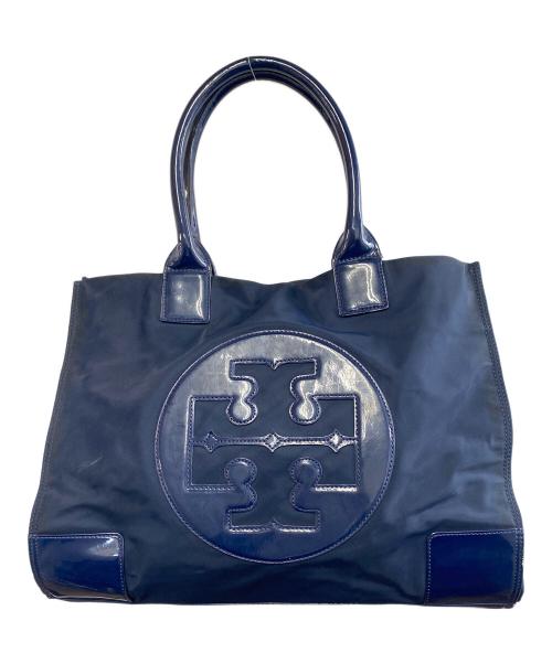 TORY BURCH（トリーバーチ）TORY BURCH (トリーバーチ) トートバッグ ネイビーの古着・服飾アイテム