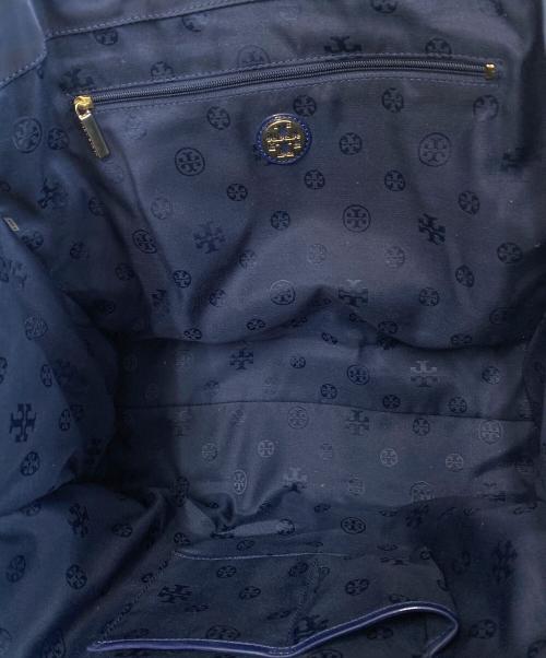 TORY BURCH（トリーバーチ）TORY BURCH (トリーバーチ) トートバッグ ネイビーの古着・服飾アイテム