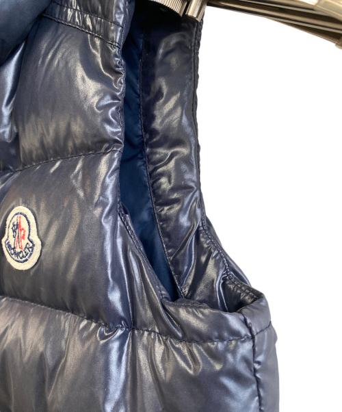 MONCLER（モンクレール）MONCLER (モンクレール) ダウンベスト ネイビー サイズ:3 anni 100㎝の古着・服飾アイテム