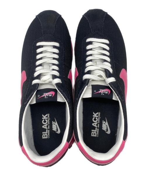 NIKE（ナイキ）NIKE (ナイキ) COMME des GARCONS (コムデギャルソン) ローカットスニーカー ブラック×ピンク サイズ:不明の古着・服飾アイテム