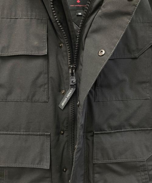 CANADA GOOSE（カナダグース）CANADA GOOSE (カナダグース) ダウンジャケット ブラック サイズ:Mの古着・服飾アイテム