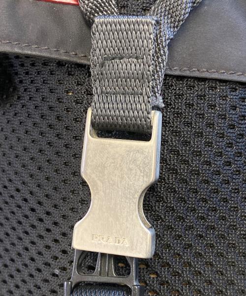 PRADA SPORTS（プラダスポーツ）PRADA SPORTS (プラダスポーツ) MESH BODY BAG ブラックの古着・服飾アイテム