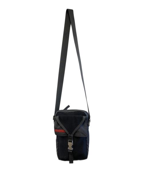 PRADA SPORTS（プラダスポーツ）PRADA SPORTS (プラダスポーツ) MESH BODY BAG ブラックの古着・服飾アイテム