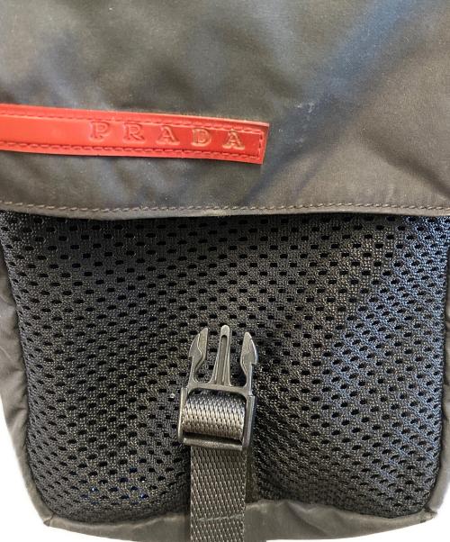 PRADA SPORTS（プラダスポーツ）PRADA SPORTS (プラダスポーツ) MESH BODY BAG ブラックの古着・服飾アイテム