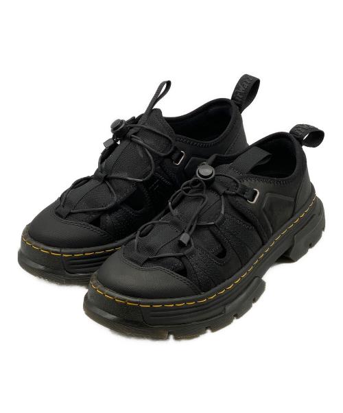 Dr.Martens（ドクターマーチン）Dr.Martens (ドクターマーチン) WAYFINDER オープン ロー 3 タイ シューズ ブラック サイズ:UK7の古着・服飾アイテム