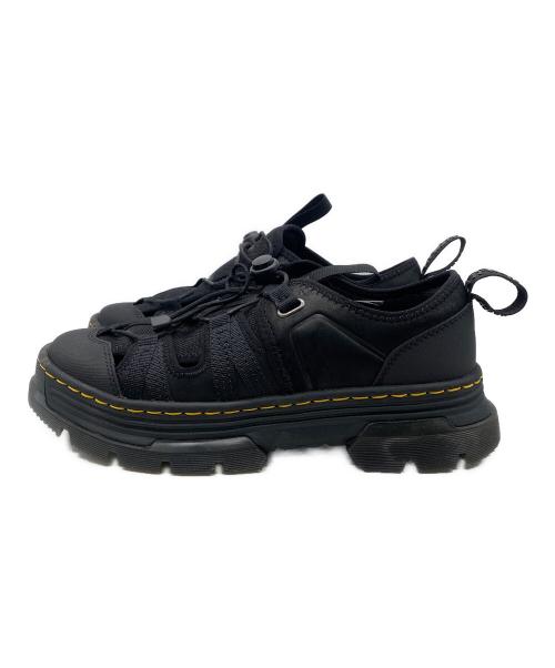 Dr.Martens（ドクターマーチン）Dr.Martens (ドクターマーチン) WAYFINDER オープン ロー 3 タイ シューズ ブラック サイズ:UK7の古着・服飾アイテム