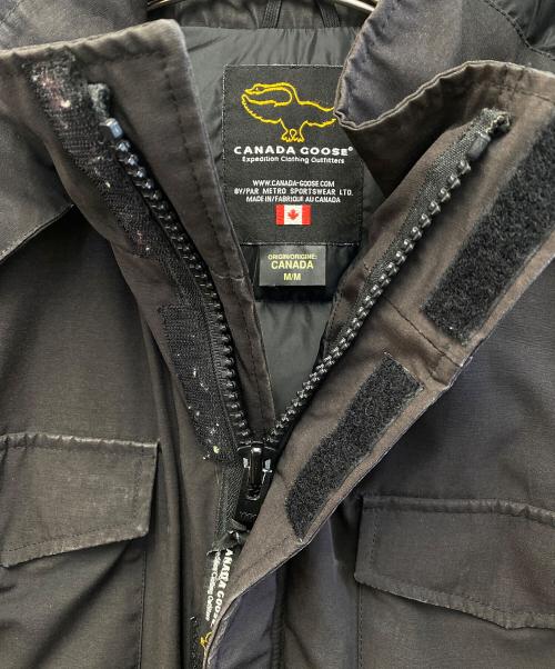 CANADA GOOSE（カナダグース）CANADA GOOSE (カナダグース) ダウンジャケット ブラック サイズ:Mの古着・服飾アイテム