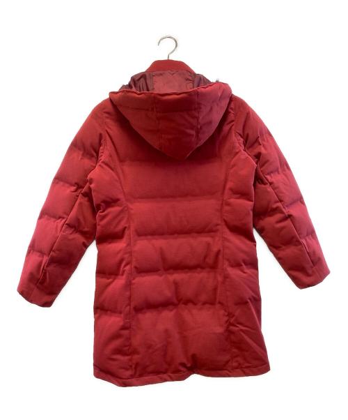 LACOSTE（ラコステ）LACOSTE (ラコステ) ダウンコート レッド サイズ:36の古着・服飾アイテム