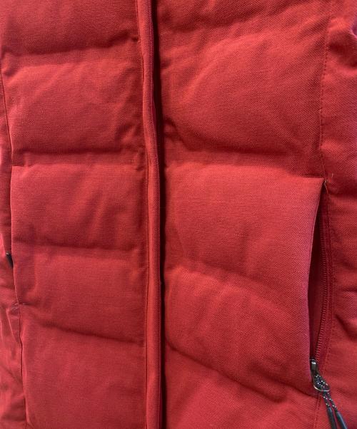 LACOSTE（ラコステ）LACOSTE (ラコステ) ダウンコート レッド サイズ:36の古着・服飾アイテム