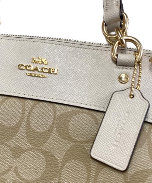 COACH（コーチ）COACH (コーチ) トートバッグ ベージュの古着・服飾アイテム