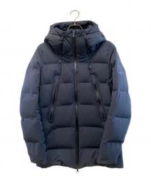 DESCENTE（デサント）の古着「水沢ダウンダウンジャケット」｜ネイビー